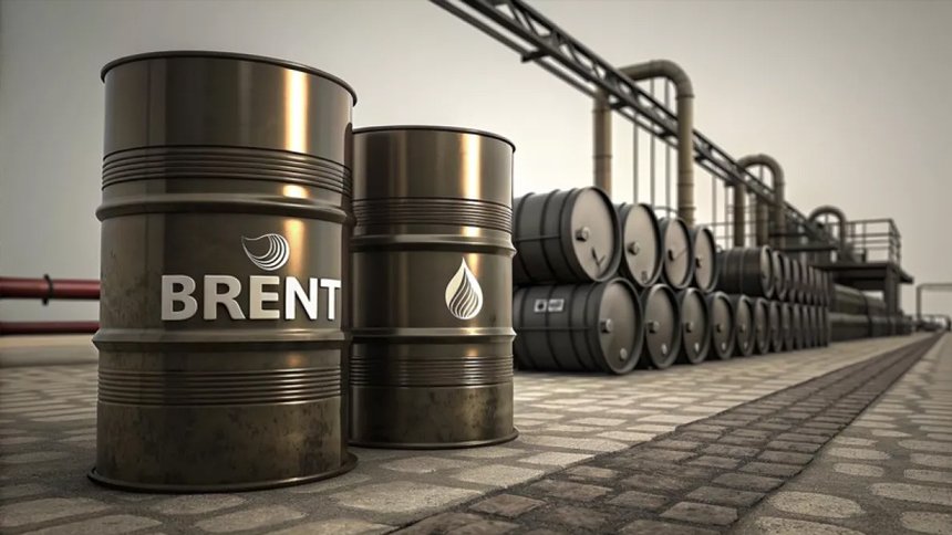 brent crude oil rate