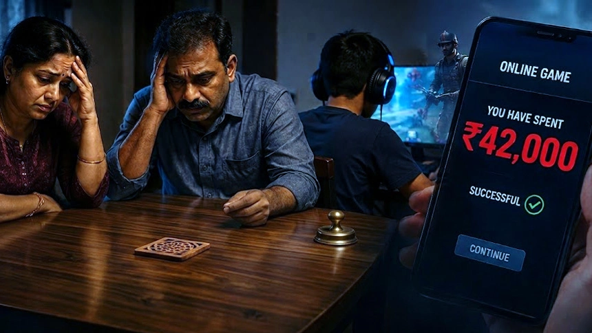 Money lost online game