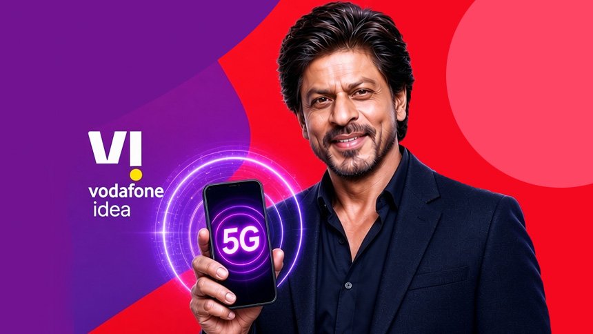 Vi, ShahRukhKhan, SRK, 5G, VodafoneIdea, TelecomNews, BrandMakeover, 5GIndia